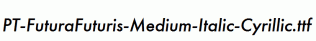 PT-FuturaFuturis-Medium-Italic-Cyrillic.ttf