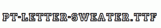PT-Letter-Sweater.ttf