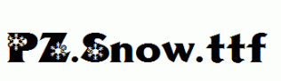 PZ.Snow.ttf