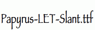 Papyrus-LET-Slant.ttf
