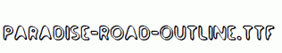 Paradise-Road-Outline.ttf