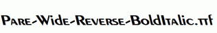 Pare-Wide-Reverse-BoldItalic.ttf
