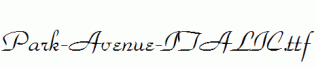 Park-Avenue-ITALIC.ttf