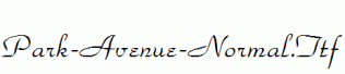 Park-Avenue-Normal.ttf