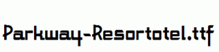 Parkway-Resortotel.ttf