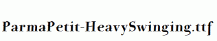 ParmaPetit-HeavySwinging.ttf