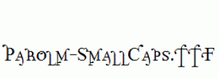 Parolm-SmallCaps.ttf