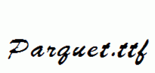 Parquet.ttf