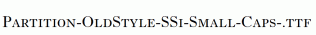 Partition-OldStyle-SSi-Small-Caps-.ttf