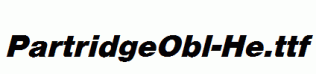 PartridgeObl-He.ttf
