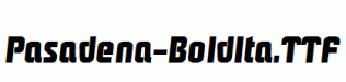 Pasadena-BoldIta.ttf