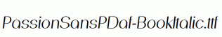 PassionSansPDaf-BookItalic.ttf