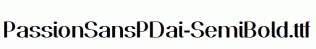 PassionSansPDai-SemiBold.ttf