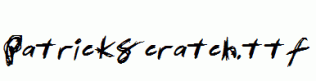 PatrickScratch.ttf