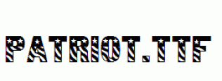 Patriot.ttf