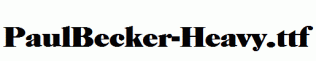 PaulBecker-Heavy.ttf