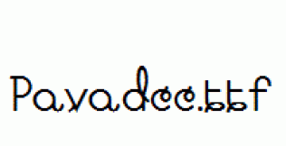 Pavadee.ttf