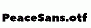 PeaceSans.otf