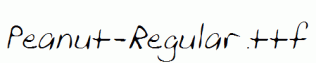 Peanut-Regular.ttf