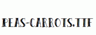 Peas-Carrots.ttf