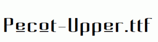 Pecot-Upper.ttf