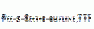 Pee-s-Celtic-outline.ttf