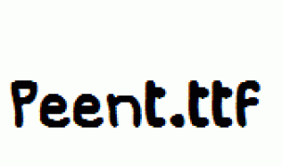 Peent.ttf