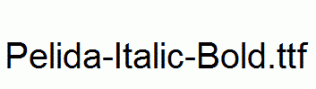 Pelida-Italic-Bold.ttf