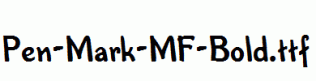 Pen-Mark-MF-Bold.ttf