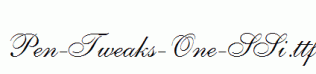 Pen-Tweaks-One-SSi.ttf