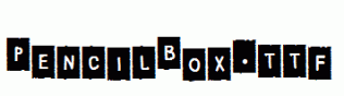 PencilBox.ttf