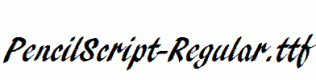 PencilScript-Regular.ttf