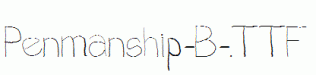 Penmanship-B-.ttf