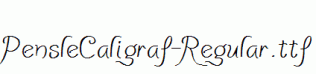 PensleCaligraf-Regular.ttf