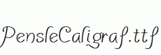 PensleCaligraf.ttf