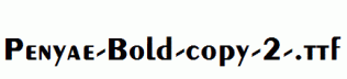 Penyae-Bold-copy-2-.ttf