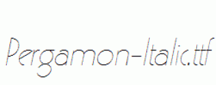 Pergamon-Italic.ttf