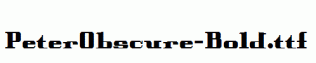 PeterObscure-Bold.ttf