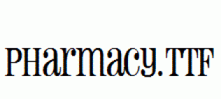 Pharmacy.ttf
