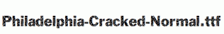 Philadelphia-Cracked-Normal.ttf