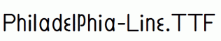 Philadelphia-Line.ttf