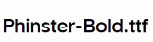 Phinster-Bold.ttf