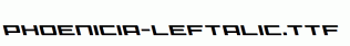 Phoenicia-Leftalic.ttf