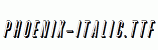 Phoenix-Italic.ttf
