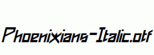 Phoenixians-Italic.ttf