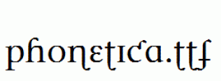 Phonetica.ttf