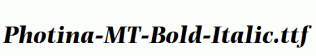 Photina-MT-Bold-Italic.ttf