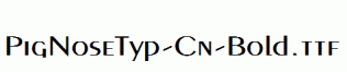 PigNoseTyp-Cn-Bold.ttf