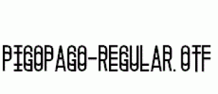 Pigopago-Regular.otf