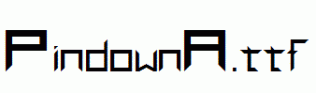 PindownA.ttf